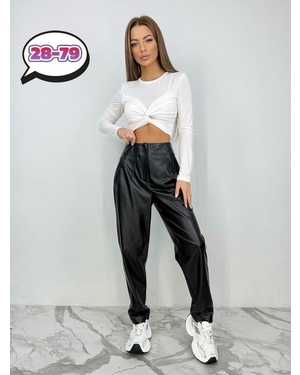 ШТАНЫ ТКАНЬ ЭКО КОЖА