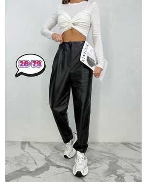 ШТАНЫ ТКАНЬ ЭКО КОЖА