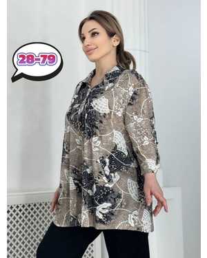 РУБАШКА В РАЗМЕР ТКАНЬ МАСЛО