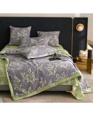 Комплект постельного белья с готовым одеялом. Состав хлопок+вискоза(возможно замена на похожее)