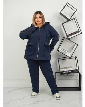 КОСТЮМ ТКАНЬ 3Х НИТКА, ЕВРО МЕХ