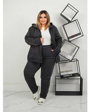 КОСТЮМ ТКАНЬ 3Х НИТКА, ЕВРО МЕХ