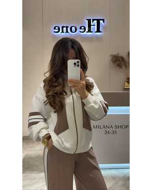 ЖЕНСКИЙ КОСТЮМ ТКАНЬ ТРЕХНИТКА НА ФЛИСЕ