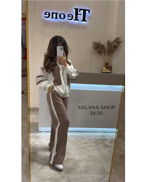 ЖЕНСКИЙ КОСТЮМ ТКАНЬ ТРЕХНИТКА НА ФЛИСЕ