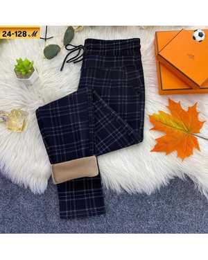 ШТАНЫ ТКАНЬ ТРИКОТАЖ С МЕХОМ