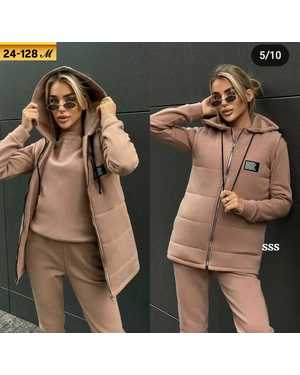 ЖЕНСКИЙ КОСТЮМ ТРОЙКА ТКАНЬ ФЛИС