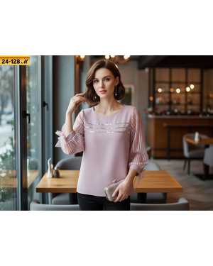 БЛУЗКА ТКАНЬ ШИФОН