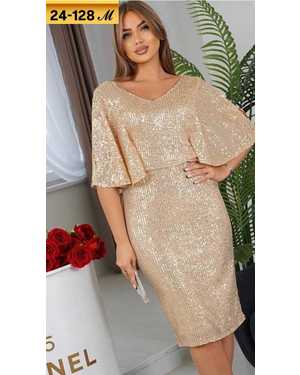 ПЛАТЬЕ В РАЗМЕР ТКАНЬ ПАЙЕТКА С ПОДКЛАДКА