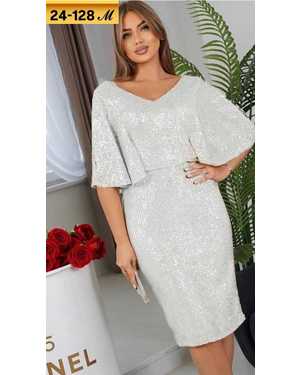 ПЛАТЬЕ В РАЗМЕР ТКАНЬ ПАЙЕТКА С ПОДКЛАДКА