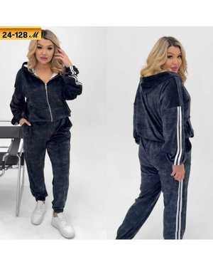 ЖЕНСКИЙ КОСТЮМ ДВОЙКА ТКАНЬ ВЕЛЬВЕТ