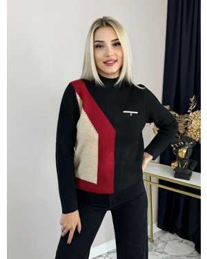 СВИТЕР ТКАНЬ 48% КАШЕМИР, 29% ШЕРСТЬ, 18% ХЛОПОК, 5% ЭЛАСТАН