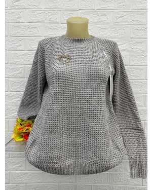 СВИТЕР ТКАНЬ 70% ХЛОПОК, 25% ПОЛИЭСТЕР, 5% SPANDEX