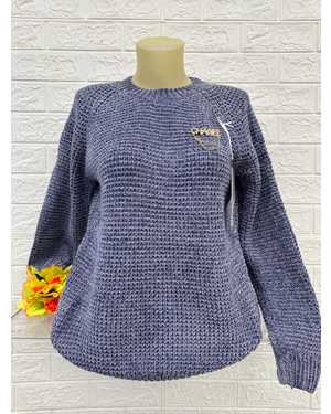 СВИТЕР ТКАНЬ 70% ХЛОПОК, 25% ПОЛИЭСТЕР, 5% SPANDEX