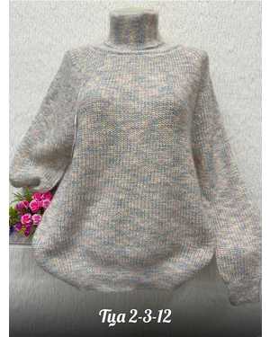 СВИТЕР ТКАНЬ 80% КАШИМЕР; 20% ЩЕРСТЬ