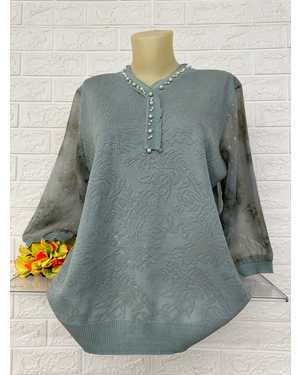 КОФТА ТКАНЬ 50% КАШЕМИР; 28% ШЕРСТЬ; 17% ХЛОПОК; 5% ЭЛАСТАН