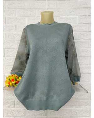 КОФТА ТКАНЬ 50% КАШЕМИР; 28% ШЕРСТЬ; 17% ХЛОПОК; 5% ЭЛАСТАН