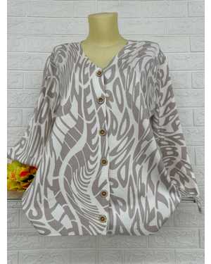 КОФТА ТКАНЬ 60% ХЛОПОК; 20% КАШИМЕР; 10% ЭЛАСТАН; 10% АНГОРА