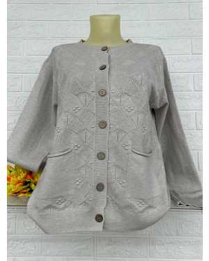 КОФТА ТКАНЬ 52% КАШИМЕР; 28% ШЕРСТЬ; 18% ХЛОПОК; 5% ЭЛАСТАН