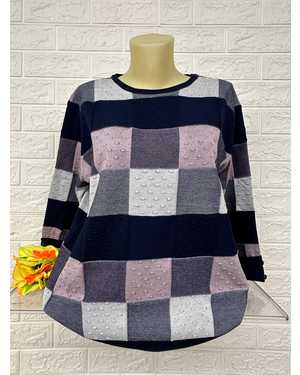 КОФТА ТКАНЬ 60% ХЛОПОК; 20% КАШИМЕР; 10% ЭЛАСТАН; 10% АНГОРА