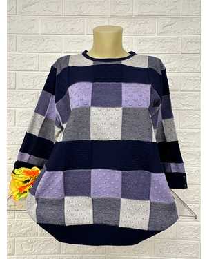 КОФТА ТКАНЬ 60% ХЛОПОК; 20% КАШИМЕР; 10% ЭЛАСТАН; 10% АНГОРА