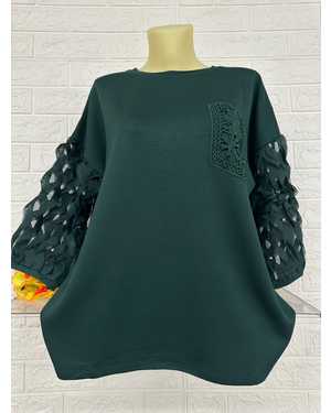 КОФТА ТКАНЬ 95% ХЛОПОК, 5% ЛАЙКРА