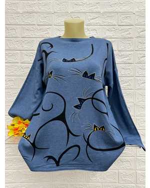 КОФТА ТКАНЬ 60% ХЛОПОК, 20% КАШЕМИР, 10% ЭЛАСТАН, 10% АНГОРА