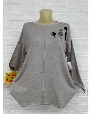 КОФТА ТКАНЬ 60% ХЛОПОК, 20% КАШЕМИР, 10% ЭЛАСТАН, 10% АНГОРА