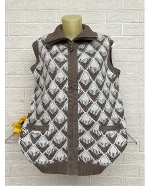 ЖИЛЕТ ТКАНЬ ТРАВКА