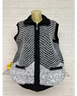 ЖИЛЕТ ТКАНЬ ТРАВКА