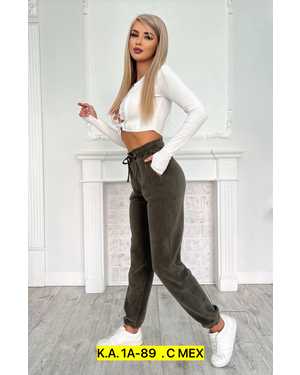 ЖЕНСКИЕ БРЮКИ С НАЧЕСОМ