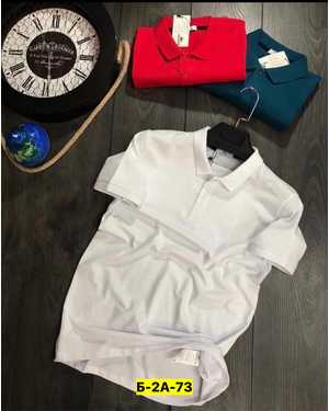 ФУТБОЛКА-ПОЛО ТКАНЬ ХЛОПОК