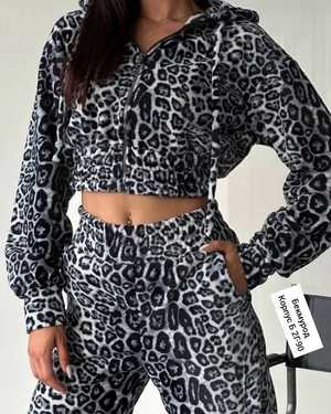 ЖЕНСКИЙ КОСТЮМ ДВОЙКА В РАЗМЕР ТКАНЬ ДВУХСТОРОНЫЙ ФЛИСС