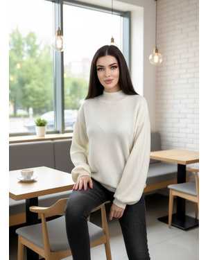 СВИТЕР ТКАНЬ КАШЕМИР