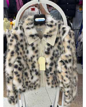 КУРТОЧКА В РАЗМЕР ТКАНЬ КОЖА С МЕХОМ