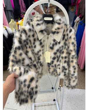 КУРТОЧКА В РАЗМЕР ТКАНЬ КОЖА С МЕХОМ