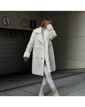 ДУБЛЕНКА ТКАНЬ ДУБЛЕНКА С БАРАШКОМ