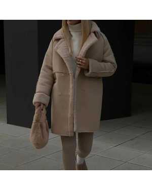 ДУБЛЕНКА ТКАНЬ ДУБЛЕНКА С БАРАШКОМ