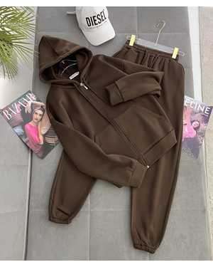 ЖЕНСКИЙ КОСТЮМ ДВОЙКА ТКАНЬ ТРЁХНИТКА НА ФЛИСЕ