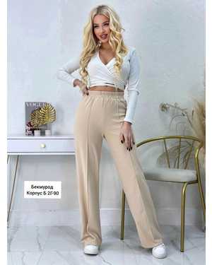 ШТАНЫ В РАЗМЕР ТКАНЬ КАШЕМИР ЛАПША ПЛОТНЫЙ