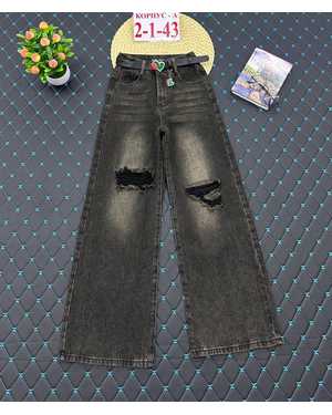 БРЮКИ ДЖИНСЫ ТКАНЬ ДЖИНСЫ