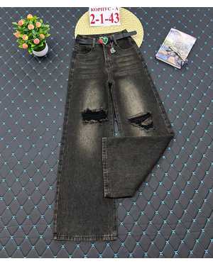 БРЮКИ ДЖИНСЫ ТКАНЬ ДЖИНСЫ