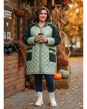 КУРТКА В РАЗМЕР ТКАНЬ СИНТЕПОН ТEПЛЫЙ