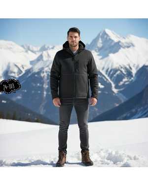 ТОЛСТОВКА ТКАНЬ ФЛИС С МЕХОМ