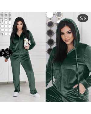 ЖЕНСКИЙ КОСТЮМ ДВОЙКА ТКАНЬ ВЕЛЮР