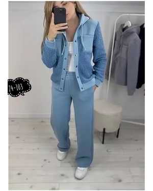 ЖЕНСКИЙ КОСТЮМ ДВОЙКА ТКАНЬ ФЛИС БАРАШКА