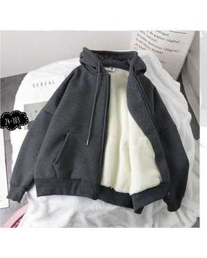 КОФТА ТКАНЬ ФЛИС С МЕХОМ