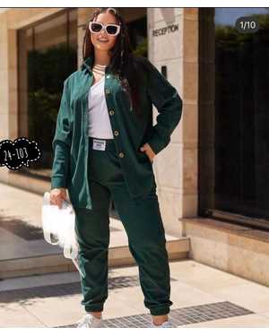 ЖЕНСКИЙ КОСТЮМ ДВОЙКА ТКАНЬ ВЕЛЬВЕТ