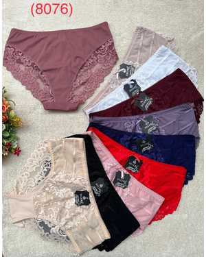 Женские трусики. В упаковке 6шт один размер, разные цвета