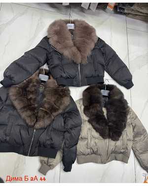 БОМБЕР ТКАНЬ НАТУР МЕХ ПЕСЦА