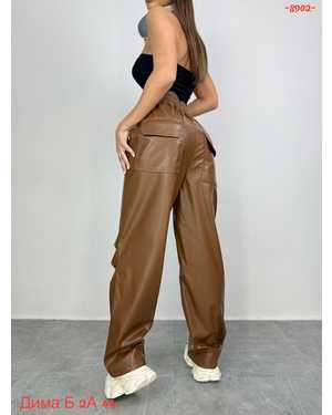 ШТАНЫ ТКАНЬ КОЖА